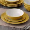 imageNoritake Colorwave Mustard 16Piece Set  Rim Service for 4 in MustardYellow