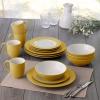 imageNoritake Colorwave Mustard 16Piece Set  Rim Service for 4 in MustardYellow