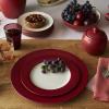 imageNoritake Colorwave Raspberry 16Piece Set  Rim Service for 4 in RaspberryRed