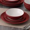 imageNoritake Colorwave Raspberry 16Piece Set  Rim Service for 4 in RaspberryRed