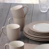 imageNoritake Colorwave Sand 16Piece Set  Rim Service for 4 in Sand