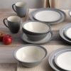 imageNoritake Colorwave Slate 16Piece Set  Curve Service for 4 in GreySlate