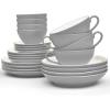 imageNoritake Colorwave Slate 24Piece Dinnerware Set Service for 4Slate