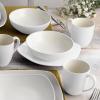 imageNoritake Colorwave White 16Piece Set  Square Service for 4 in White