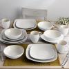 imageNoritake Colorwave White 16Piece Set  Square Service for 4 in White