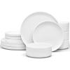imageNoritake ColorTex Stone White 16Piece Dinnerware Set Service for 4White