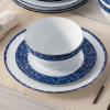 imageNoritake Blue Rill 12Piece Dinnerware Set Service for 4