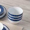 imageNoritake Blue Rill 12Piece Dinnerware Set Service for 4