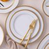 imageNoritake Charlotta Gold 12Piece Dinnerware Set Service for 4