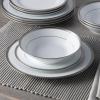 imageNoritake Charlotta Platinum 12Piece Dinnerware Set Service for 4