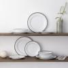 imageNoritake Charlotta Platinum 12Piece Dinnerware Set Service for 4
