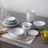 imageNoritake Charlotta Platinum 30Piece Value Set in White