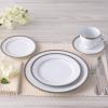 imageNoritake Charlotta Platinum 5Piece Place Setting Service for 1