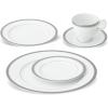 imageNoritake Charlotta Platinum 5Piece Place Setting Service for 1