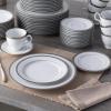 imageNoritake Charlotta Platinum 60Piece Value Set Service for 12 in White