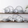 imageNoritake Charlotta Platinum 60Piece Value Set Service for 12 in White