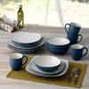 imageNoritake Colorwave Blue 16Piece Set  Square Service for 4 in Blue