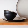 imageNoritake Colorwave Graphite 12Piece Coupe Dinnerware Set Service for 4Graphite