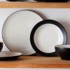 imageNoritake Colorwave Graphite 12Piece Coupe Dinnerware Set Service for 4Graphite