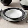 imageNoritake Colorwave Graphite 12Piece Coupe Dinnerware Set Service for 4Graphite