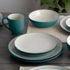 imageNoritake Colorwave Turquoise 16Piece Set  Coupe Service for 4 in BlueGreenTurquoise