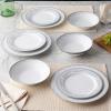 imageNoritake Satin Flourish 12Piece Dinnerware Set Service for 4