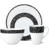 imageNoritake Black Rill 4Piece Place Setting Service for 1