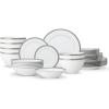 imageNoritake Charlotta Platinum 30Piece Value Set in White