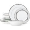 imageNoritake Laurelvale 12Piece Dinnerware Set Service for 4