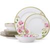 imageNoritake Poppy Place 12Piece Dinnerware Set Service for 4