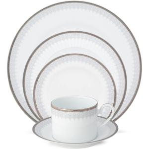 imageNoritake Silver Colonnade 5Piece Place Setting Service for 1