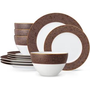 imageNoritake Tozan 12Piece Dinnerware Set Service for 4