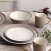 imageNoritake Colorwave Clay 16Piece Set  Curve Service for 4 in Clay