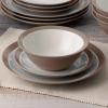imageNoritake Colorwave Clay 16Piece Set  Curve Service for 4 in Clay