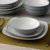 imageNoritake Colorwave Slate 16Piece Set  Square Service for 4 in GreySlate