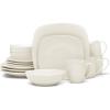 imageNoritake Colorwave Naked 16Piece Square Set Service for 4 in Cream