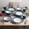 imageNoritake Colorwave Blue 16Piece Set  Curve Service for 4 in Blue