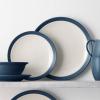 imageNoritake Colorwave Blue 16Piece Set  Curve Service for 4 in Blue