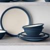 imageNoritake Colorwave Blue 16Piece Set  Curve Service for 4 in Blue