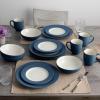 imageNoritake Colorwave Blue 16Piece Set  Rim Service for 4 in Blue