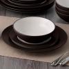 imageNoritake Colorwave Chocolate 16Piece Set  Rim Service for 4 in BrownChocolate
