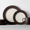 imageNoritake Colorwave Chocolate 16Piece Set  Rim Service for 4 in BrownChocolate