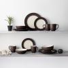 imageNoritake Colorwave Chocolate 16Piece Set  Rim Service for 4 in BrownChocolate