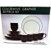 imageNoritake Colorwave Graphite 24Piece Dinnerware Set Service for 4Graphite