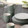 imageNoritake Colorwave Green 16Piece Set  Coupe Service for 4 in Green