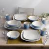 imageNoritake Colorwave Ice 16Piece Set  Square Service for 4 in BlueIce