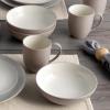 imageNoritake Colorwave Sand 16Piece Set  Coupe Service for 4 in Sand