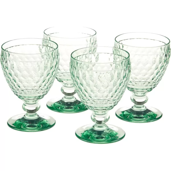Boston Wine Goblet Set of 4 by Villeroy &amp; Boch - Clear, 10 fluid ounces