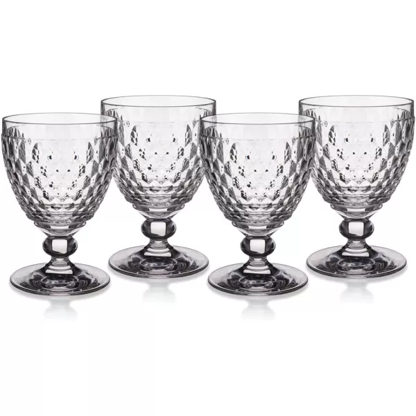 Boston Wine Goblet Set of 4 by Villeroy &amp; Boch - Clear, 10 fluid ounces