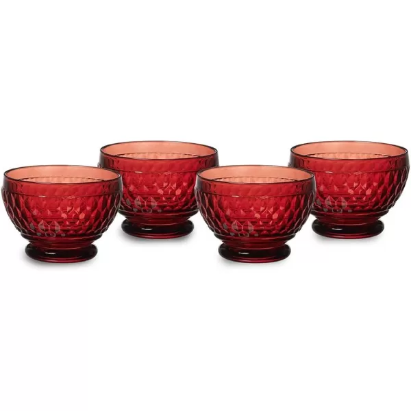 Boston Wine Goblet Set of 4 by Villeroy &amp; Boch - Clear, 10 fluid ounces